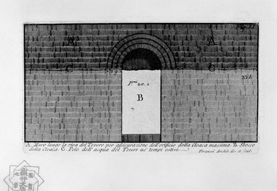 Cloaca Maxima von Giovanni Battista Piranesi